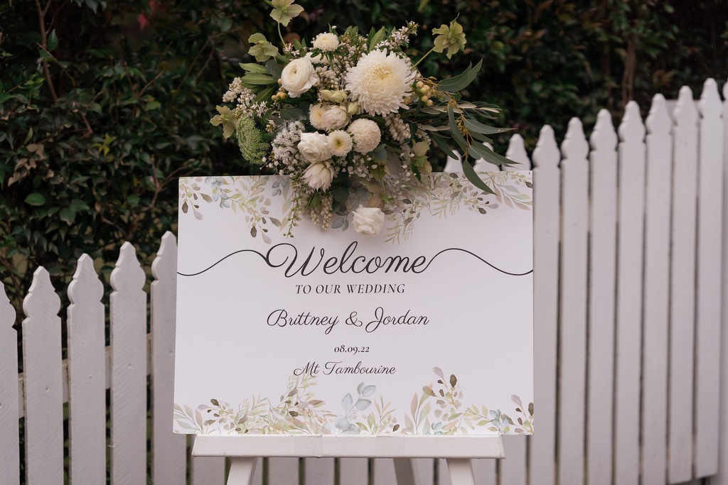 Brittany & Jordan Wedding Flowers Flowers Gold Coast