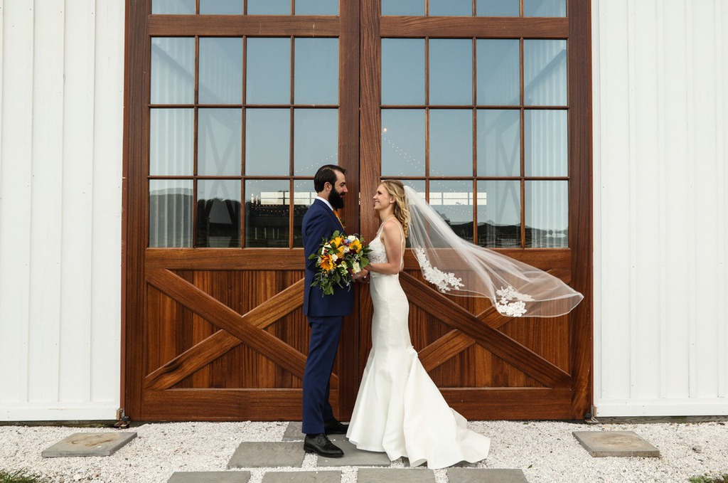 Barn Wedding Backdrop