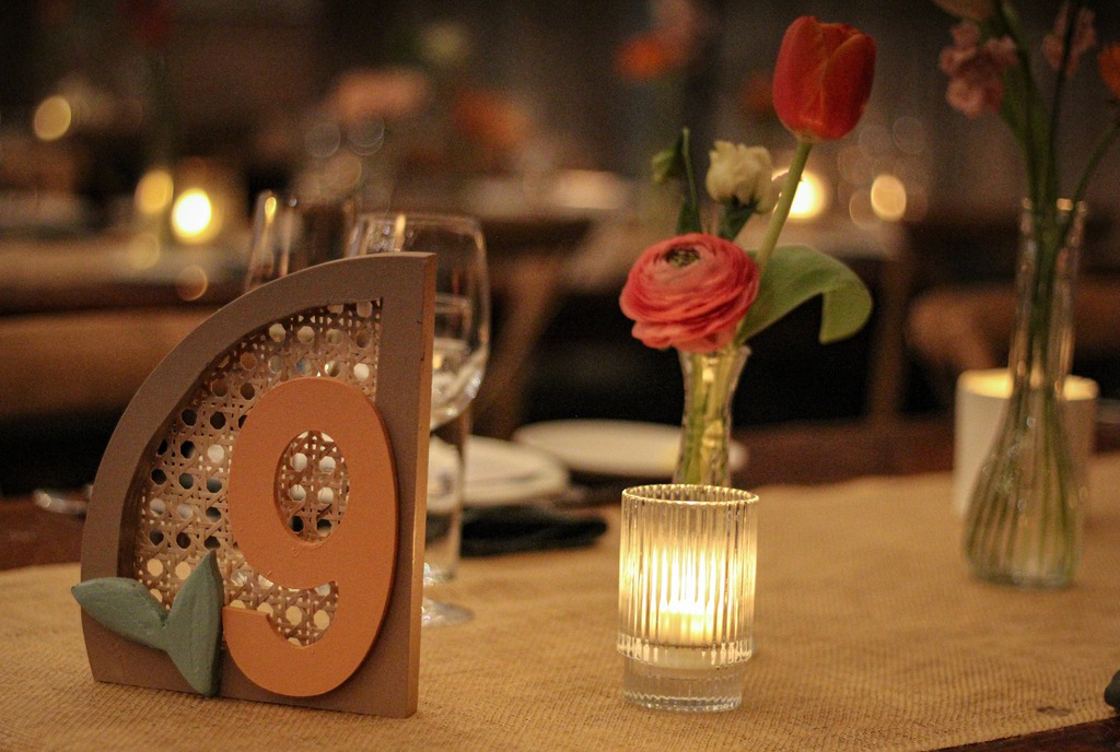 custom table numbers