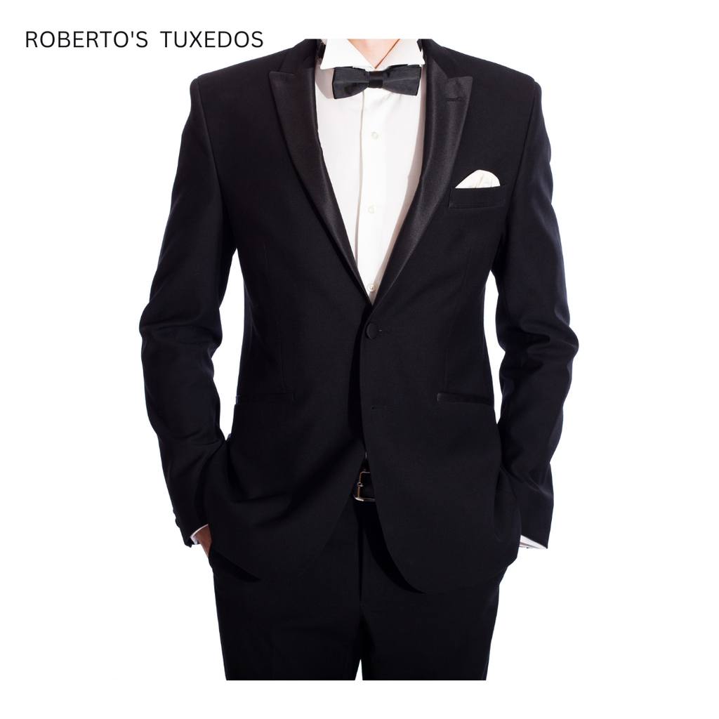 Quinceanera Classic Black Tuxedo Rental
