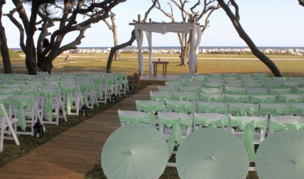 set up at Fort Fisher NC