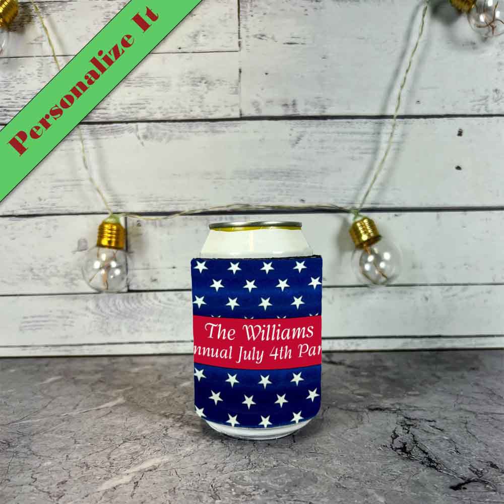 Personalized Slap Can Cooler
