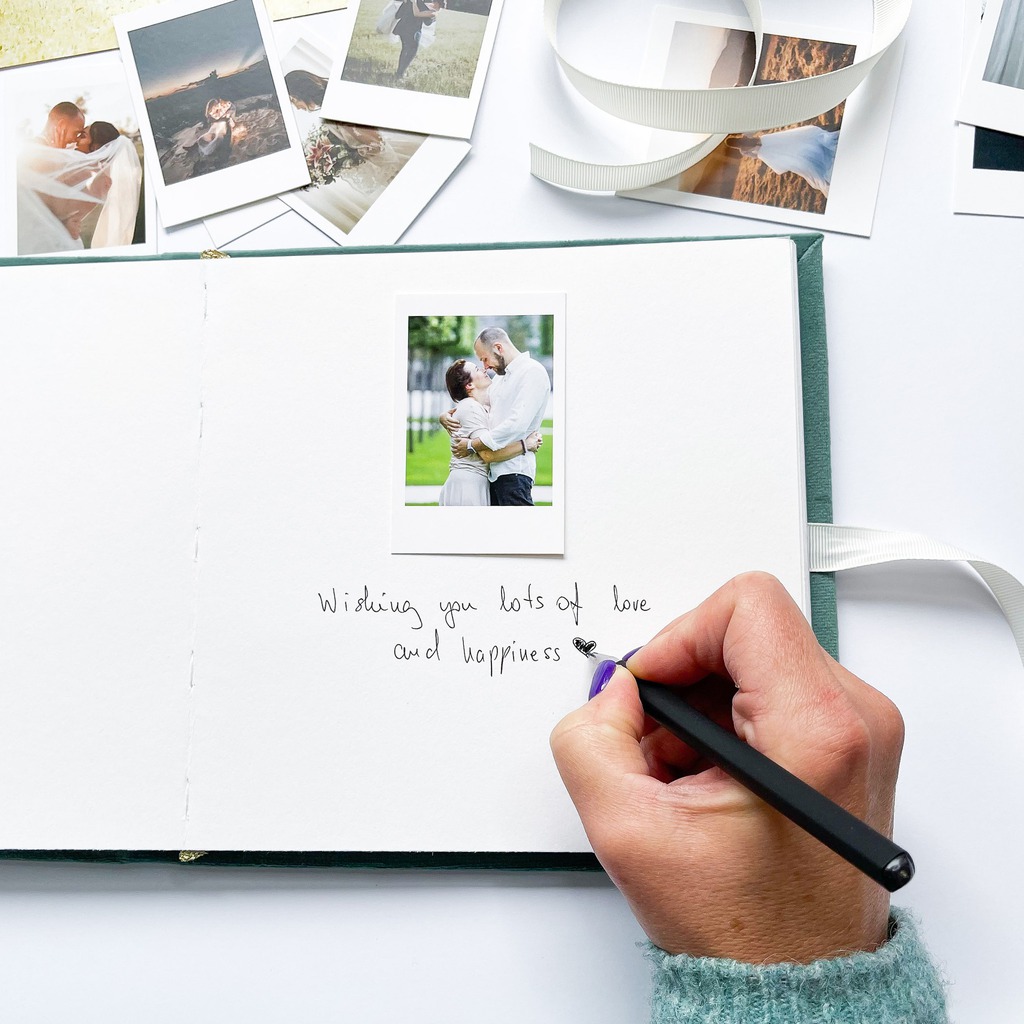 Personalized Wedding Photo Albums and Polaroid Guest Books