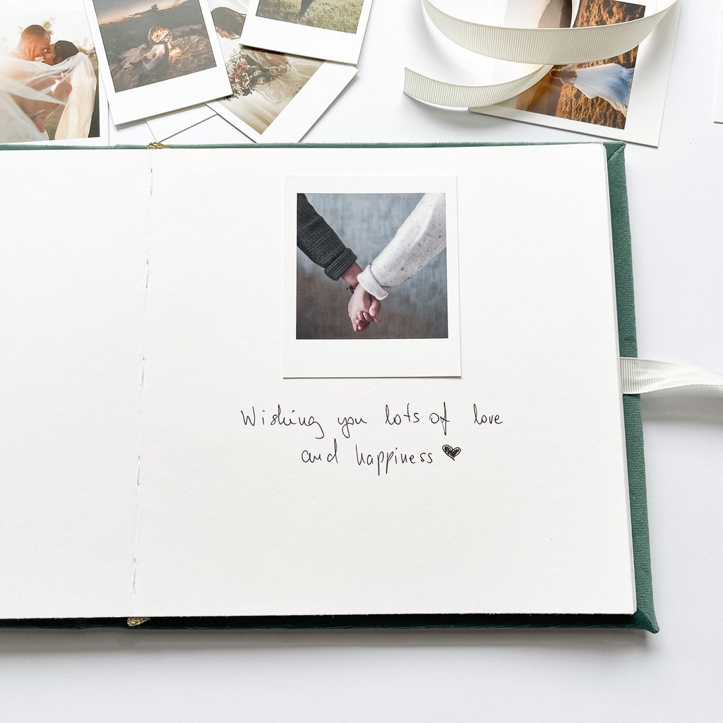 Personalized Wedding Photo Albums and Polaroid Guest Books