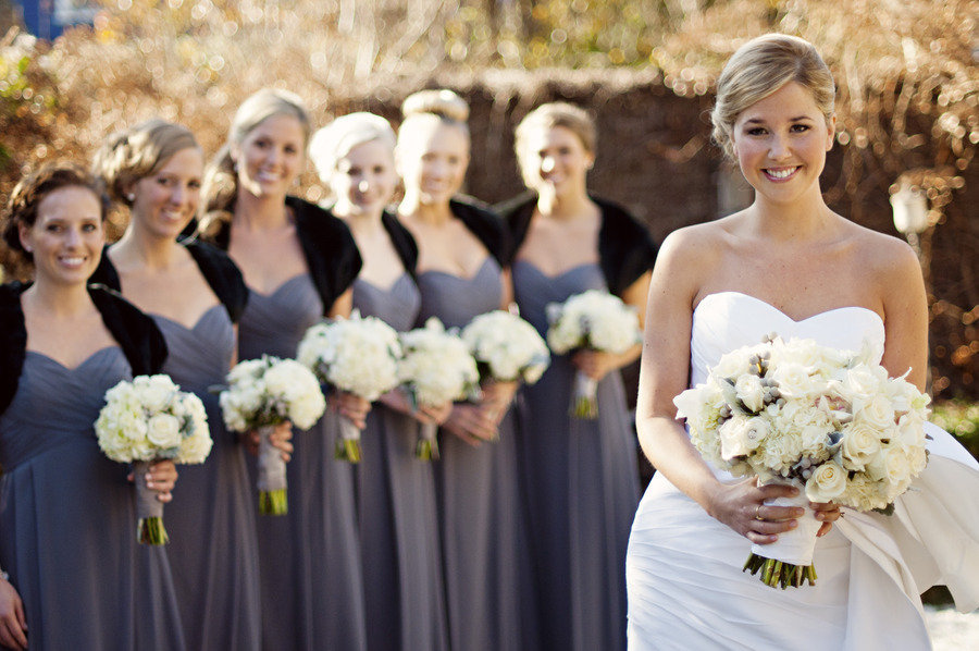 Clic Ivory Wedding Best Site Hairstyle And Dress For Man Elegant Ivory Wedding Flowers Bride With Maids