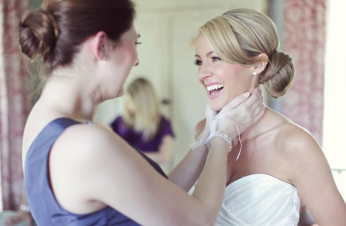 Wedding Hair Inspiration Sleek Bridal Bun