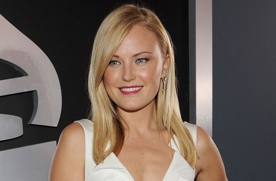 malin ackerman wedding hair makeup inspiration little white dress 2012 grammys