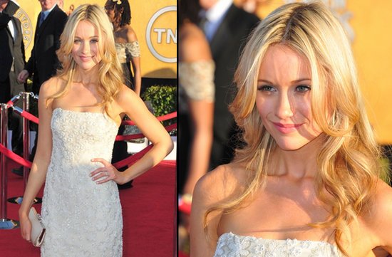 bridal beauty from 2012 sag awards wedding hair makeup just engaged star