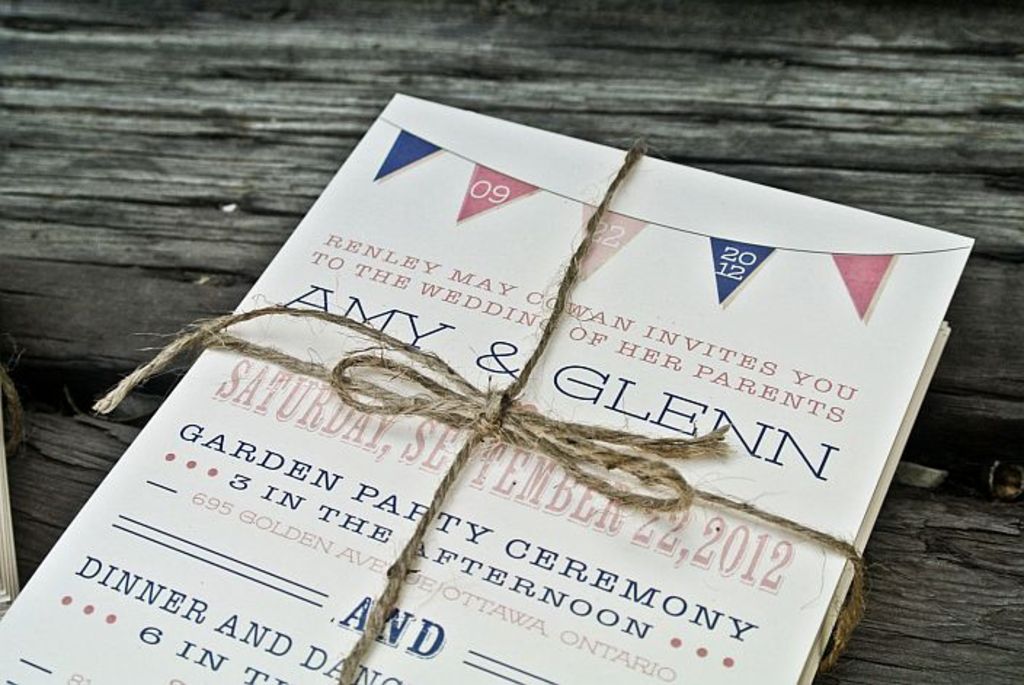 Bunting Banner Wedding Invitations Baby Shower Fl Invitation Banner