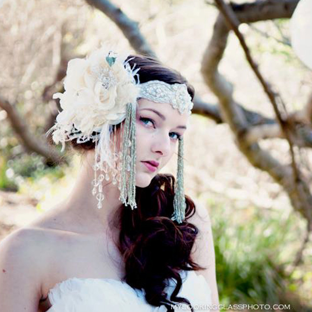 Bohemian attire headdress Clearance