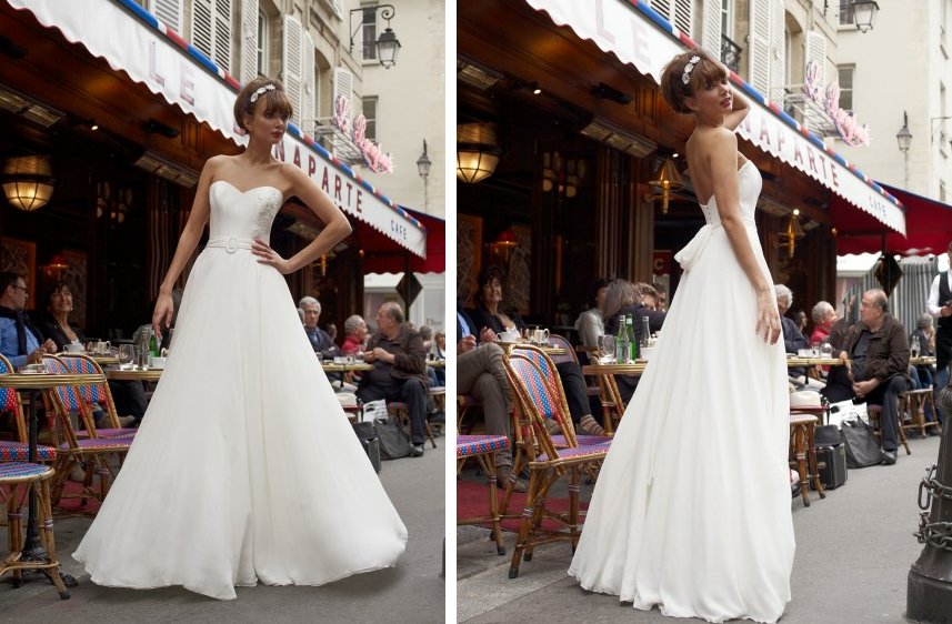 Vintage Inspired Wedding Dress Stephanie Allin Sweetheart A Line