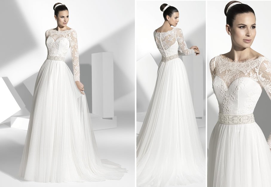 2013 wedding dress Franc Sarabia bridal gowns Spanish designers 19