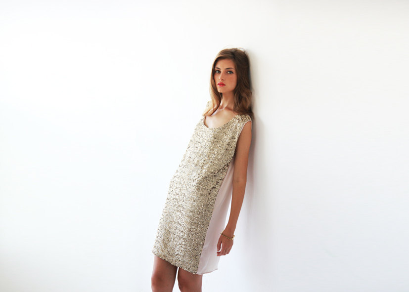 covetable bridesmaid dresses and wedding guest attire from Etsy gold 4