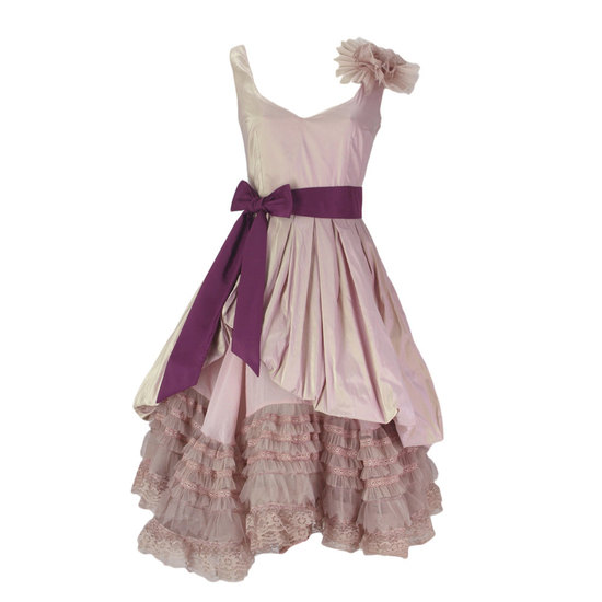 beautiful bridesmaid dresses handmade weddings from Etsy deep periwinkle