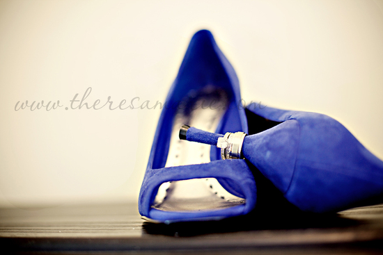 blue suede wedding shoes