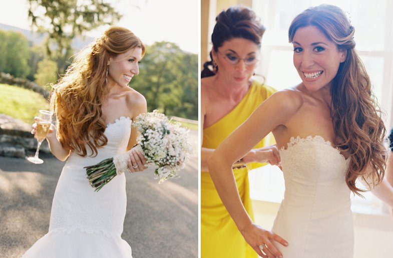 All Down Wedding Hairstyles Bridal Beauty