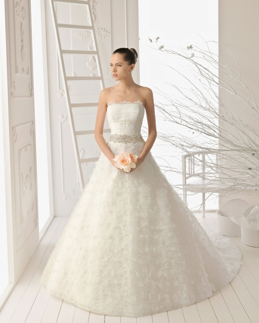 2013 wedding dress Aire Barcelona bridal gowns rosalia