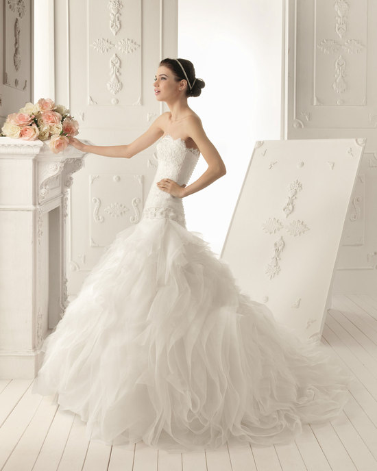 2013 wedding dress Aire Barcelona bridal gowns rock