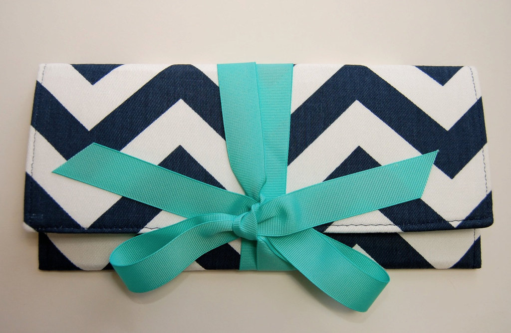 Wedding Color Inspiration Navy Blue Bridal Finds Chevron Wedding Color Inspiration Navy Blue Bridal Finds Chevron Clutch Turquoise Bow