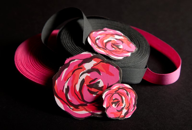 ladyfinger letterpress wedding invitations stationery rose stickers