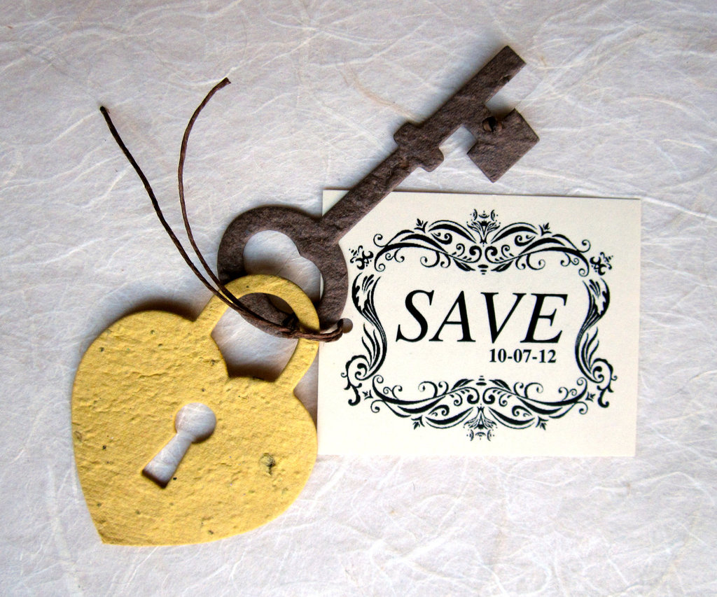 wedding save the dates 5 more brilliant ideas lock and key