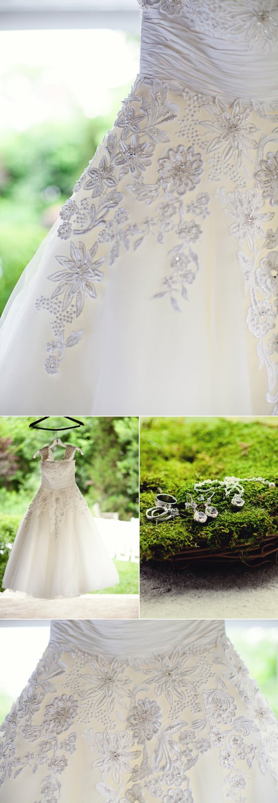 Kansas City Wedding Beautifully Embellished Wedding Dress